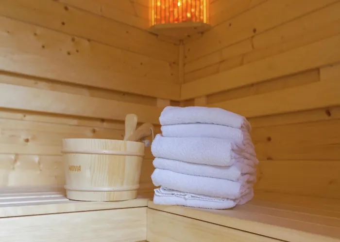 別荘 Kempen Comfort With Sauna & Tub